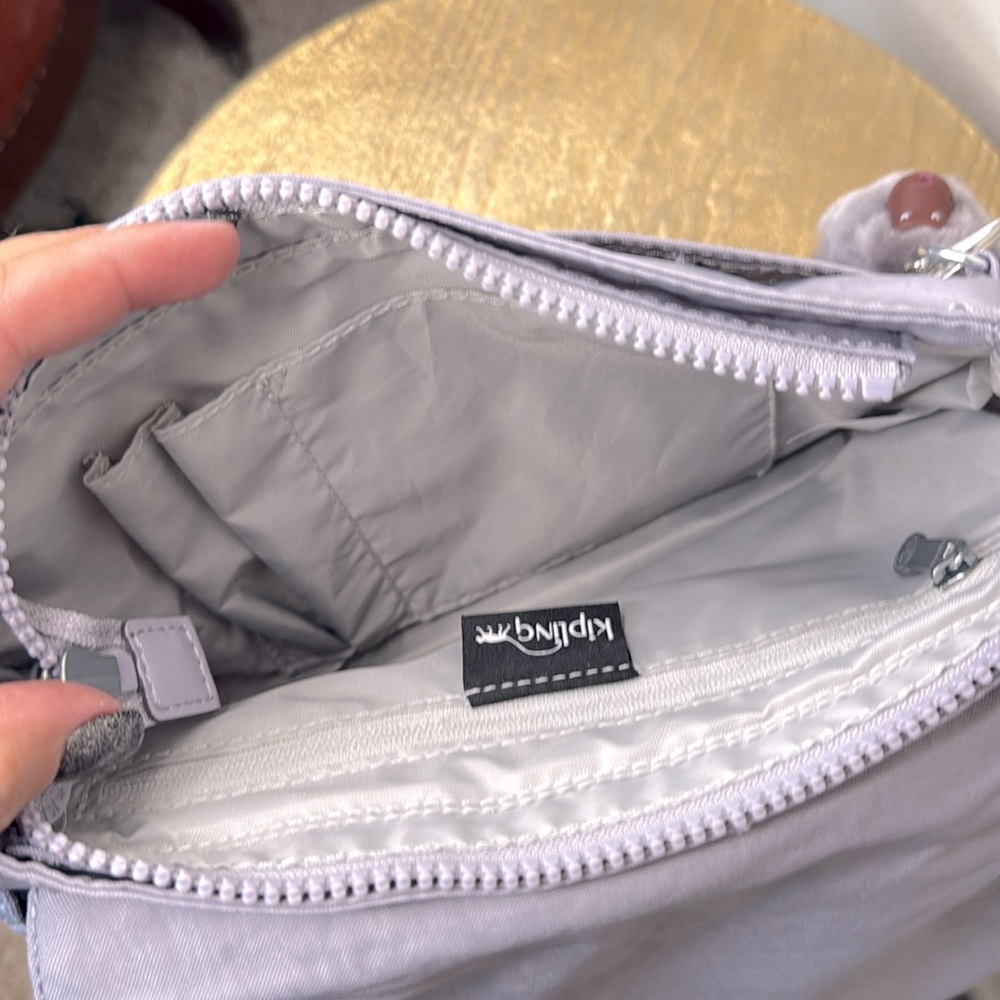 Kipling Lucasta crossbody bag, light purple NWT - Picture 10 of 12